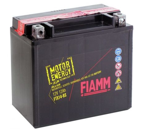 motobaterie FIAMM AGM FTX14-BS (150x87x145) 51214