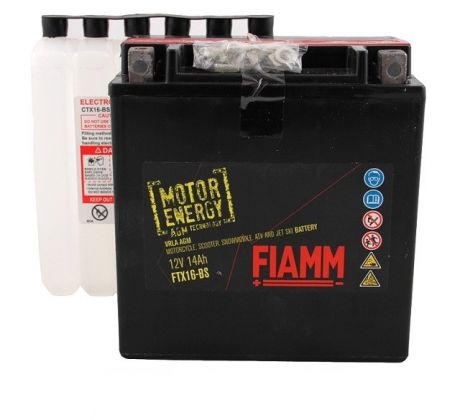 motobaterie FIAMM AGM FTX16-BS (150x87x161)