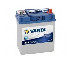 VARTA TRIO BLUE dynamic 40 Ah Asia ATYP (výška 227) A14 (187x127x227)