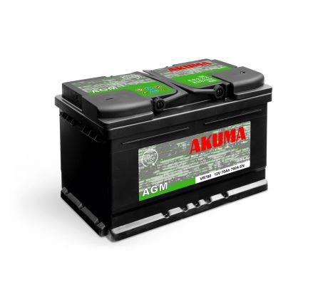 AKUMA START-STOP AGM 12/80 Ah VR800 (315x175x190)