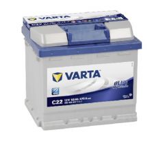 VARTA TRIO BLUE dynamic 52 Ah 470A C22 (207x175x190)