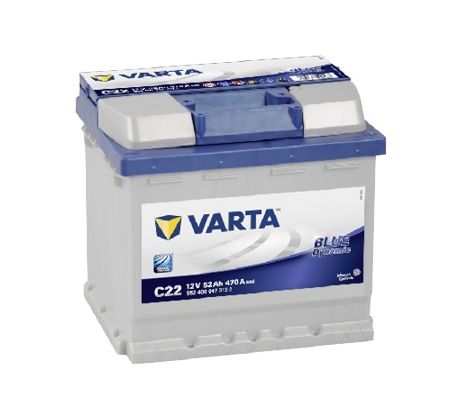 VARTA TRIO BLUE dynamic 52 Ah 470A C22 (207x175x190)