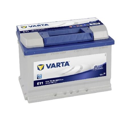 VARTA TRIO BLUE dynamic 74 Ah (výška 190) E11 (278x175x190)