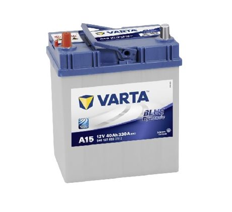 VARTA TRIO BLUE dynamic 12V 40Ah 330A 540127033 Asia A15 (187x127x227) ATYP levá