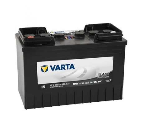 VARTA PROmotive Black 12/110 Ah I5 levá (347x173x234)