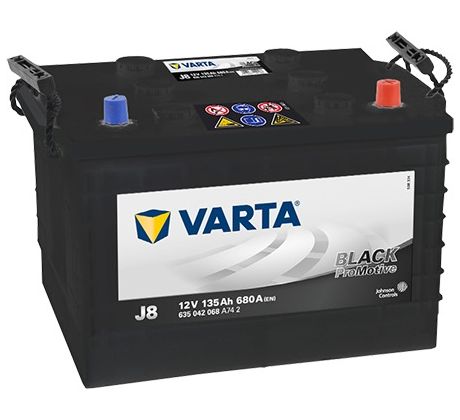 VARTA PROmotive Black 12/135 Ah J8 (360x253x240)