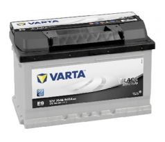 VARTA TRIO BLACK dynamic 70 Ah E9 (278x175x175)