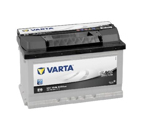 VARTA TRIO BLACK dynamic 70 Ah E9 (278x175x175)